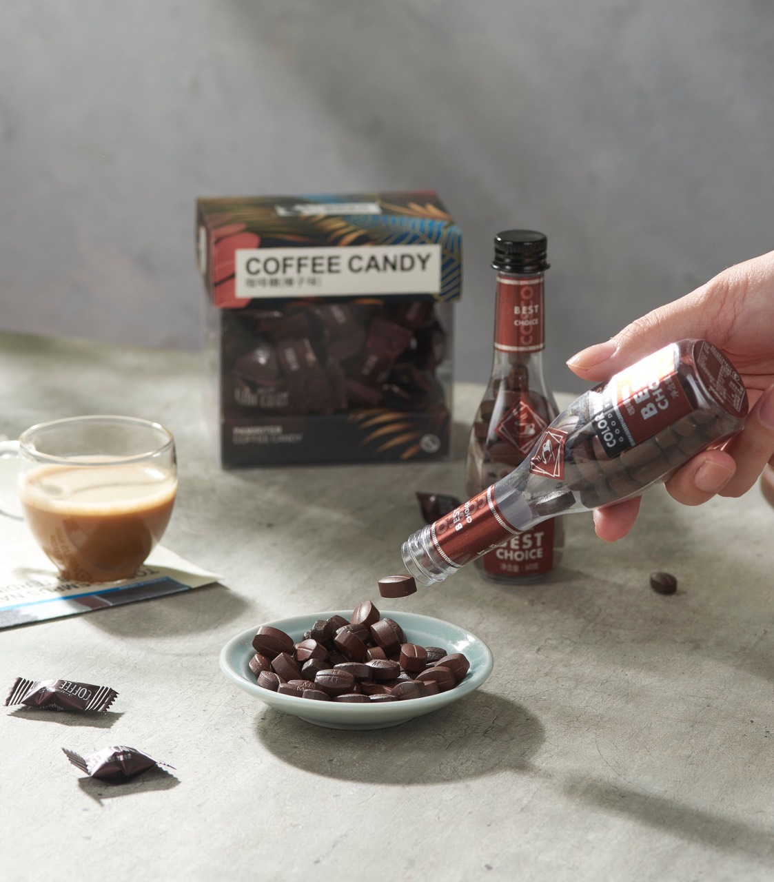 Kẹo cafe chai vị sữa Đài Loan
